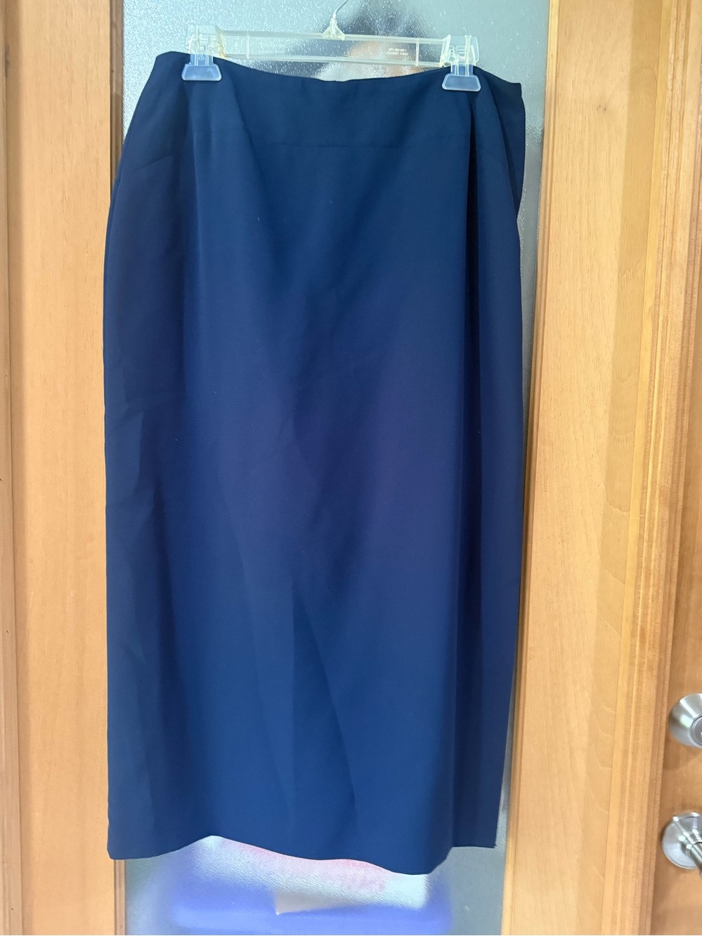 Worthington Petite - Classic Navy Pencil Skirt - Size 12 Petite